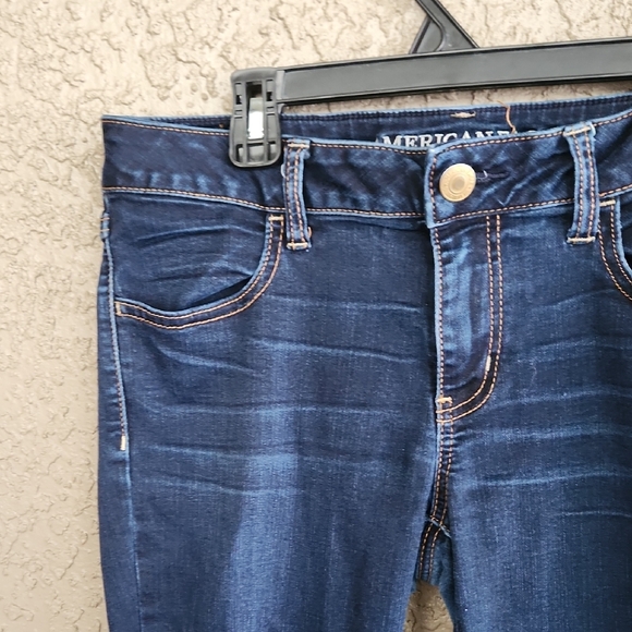 American Eagle Jegging AEO Super Stretch Denim SHORT - Picture 4 of 8